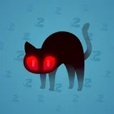 Scared Cat #18736