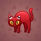 Scared Cat #18738