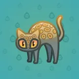 Scared Cat #18739
