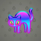 Scared Cat #18740
