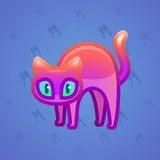 Scared Cat #18741