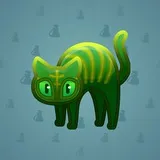 Scared Cat #18746