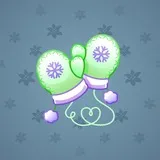Snow Mittens #23575