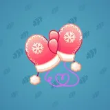 Snow Mittens #23576