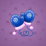 Snow Mittens #23596