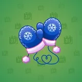 Snow Mittens #23638