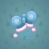 Snow Mittens #23681