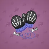 Snow Mittens #23728