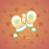 Snow Mittens #23735