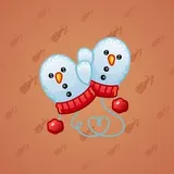 Snow Mittens #23739