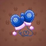 Snow Mittens #23836