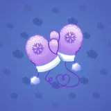 Snow Mittens #23840