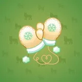 Snow Mittens #23844