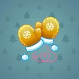 Snow Mittens #24099