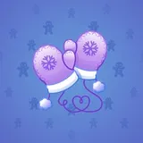 Snow Mittens #24407