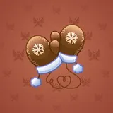 Snow Mittens #24442