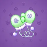 Snow Mittens #24481