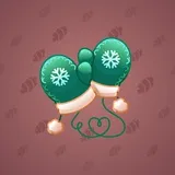 Snow Mittens #24487