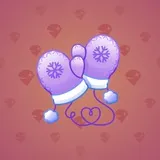 Snow Mittens #24494
