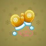 Snow Mittens #24527