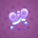 Snow Mittens #24566