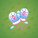 Snow Mittens #24642