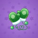 Snow Mittens #24680