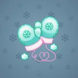 Snow Mittens #24686