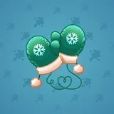Snow Mittens #24750