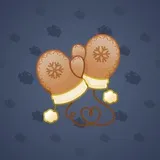Snow Mittens #24769