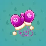 Snow Mittens #24789