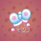 Snow Mittens #24831