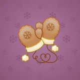 Snow Mittens #24838