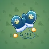 Snow Mittens #24853