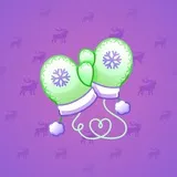 Snow Mittens #24860