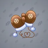 Snow Mittens #24886