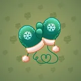 Snow Mittens #24894