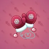Snow Mittens #24951