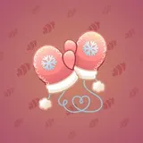 Snow Mittens #25011
