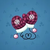 Snow Mittens #25146