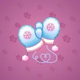 Snow Mittens #25190