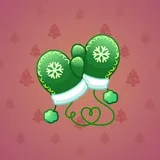Snow Mittens #25194