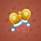 Snow Mittens #25206