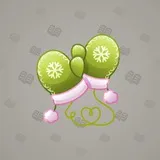 Snow Mittens #25237
