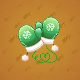 Snow Mittens #25265