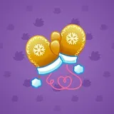 Snow Mittens #25327