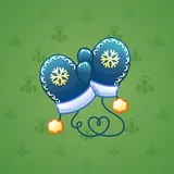 Snow Mittens #25414