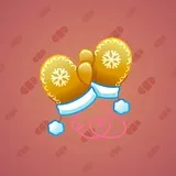Snow Mittens #25429