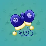 Snow Mittens #25447
