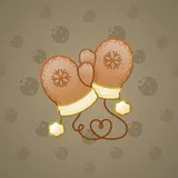 Snow Mittens #25467